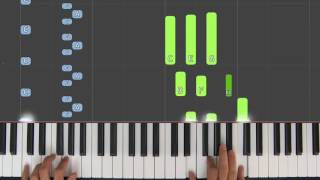 Video thumbnail of "Old Joe Clark's Boogie (Gerald Martin) Piano Tutorial (Synthesia)"