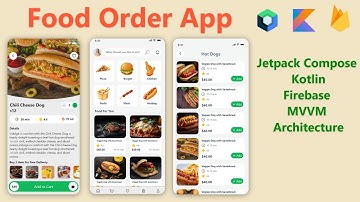 ✅ Food App android studio tutorial - how to make food ordering app?  🔥