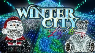 Visiting the MAGICAL Winter City Lights | Snow Tubing, Light Show, Photo Opportunities and More!