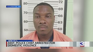 Mississippi asst. police chief charged with domestic violence