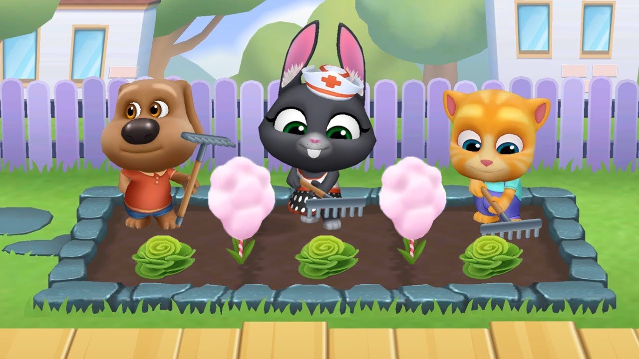 MY TALKING TOM FRIENDS 🐱 ANDROID GAMEPLAY #30 -TALKING TOM AND FRIENDS BY OUTFIT