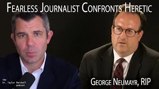 Catholic Journalist confronts heretic James Martin SJ | RIP George Neumayr