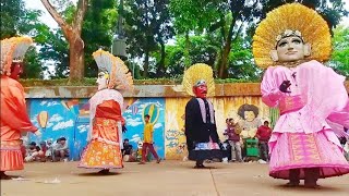 Ondel-ondel Bintang Sartika dan s5b di Pusat Kesenian Ondel² BKT