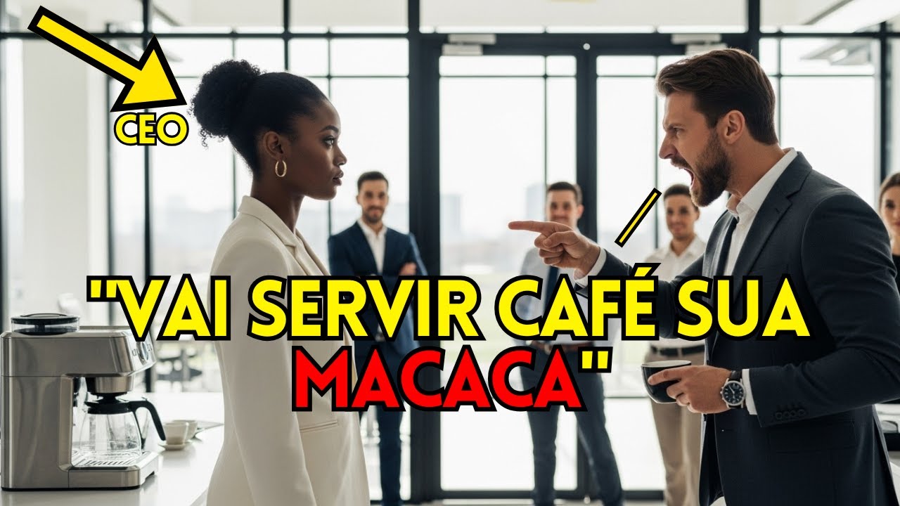 CEO negra é mandada servir café — Dez minutos depois, assume o comando de um império bilionário