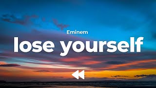 Video thumbnail of "Eminem - Lose Yourself (Clean) | Lyrics"