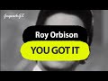 Roy Orbison - You Got It (Lyrics/Letra) Español/English