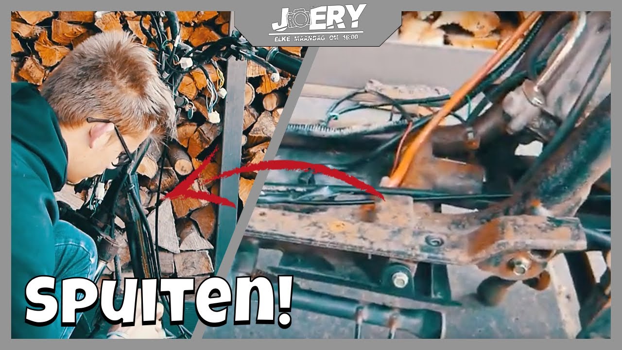 KAPPEN ERAF & FRAME SPUITEN - Op Weg Naar Een Brommer #2