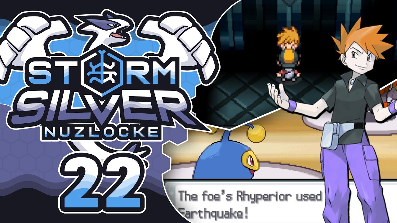 The FINAL GYM BATTLE vs BLUE! Pokemon Storm Silver Nuzlocke 22 YouTube