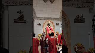 Offering of the Basilica Rectors of Manila to the image of St. Peter for todays Solemnity.