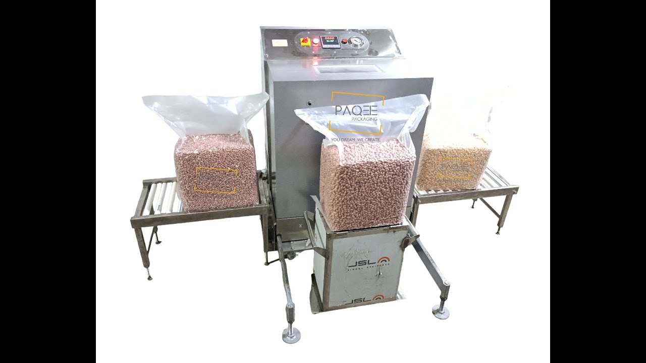 Bulk Peanuts Vertical Vacuum Packaging Machine YouTube