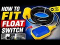 How to fit float switch || float switch connection || #video #experiment #electrical
