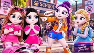 🛑LIVE NOW Rumi, Elsa & Barbie Girls in a School Drama 😭💔 | Emotional Story screenshot 5