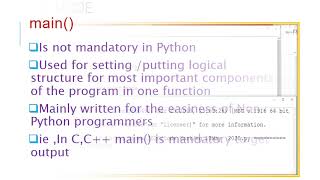 Passing list to Python function,main,flow of execution
