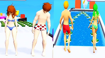 Couple Run 🧚🧞 💯 Android Gameplay walkthrough iOS All Levels