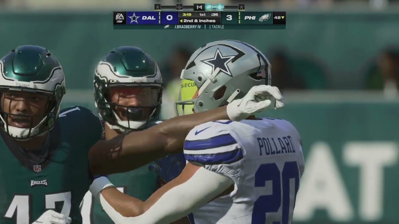 Jalen Hurts Eagles vs Dak Prescott Cowboys 2023 Week 9 Full Simulation