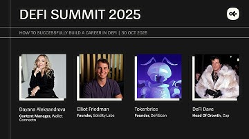 How to Successfully Build a Career in DeFi | Octant DeFi Summit 2025