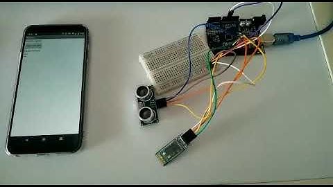 BLUETOOTH SENSÖRÜ VE MESAFE SENSÖRÜ İLE MESAFE ÖLÇME