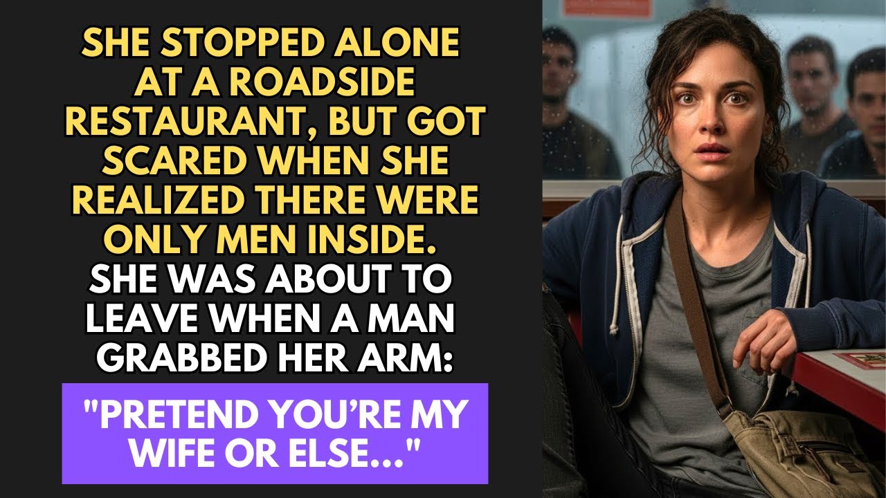 Она остановилась одна у придорожного ресторана, но испугалась, когда поняла, что там только мужчи...