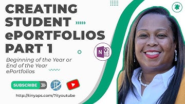 Creating Student ePortfolios - Part 1