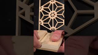 The Sakura Shuttle Helps Make Kumiko Easy #woodworking. New Video out now! #kumikowoodworking