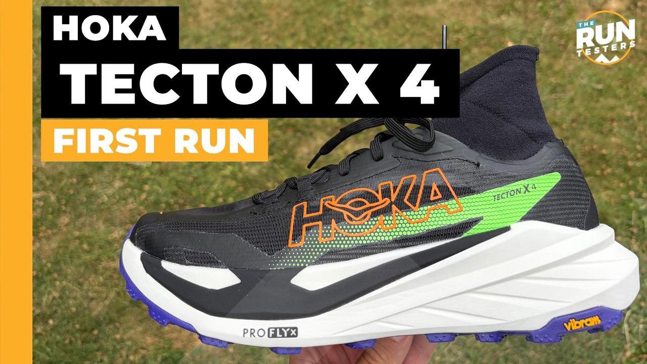 Hoka Tecton X 4 First Run Review: Two runners try Hoka’s new trail-running super-shoe