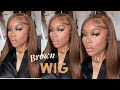 ISSA Wig? FLAWLESS INSTALLATION! Must Have Silky Chestnut Brown Hair! arabella hair&quot;?