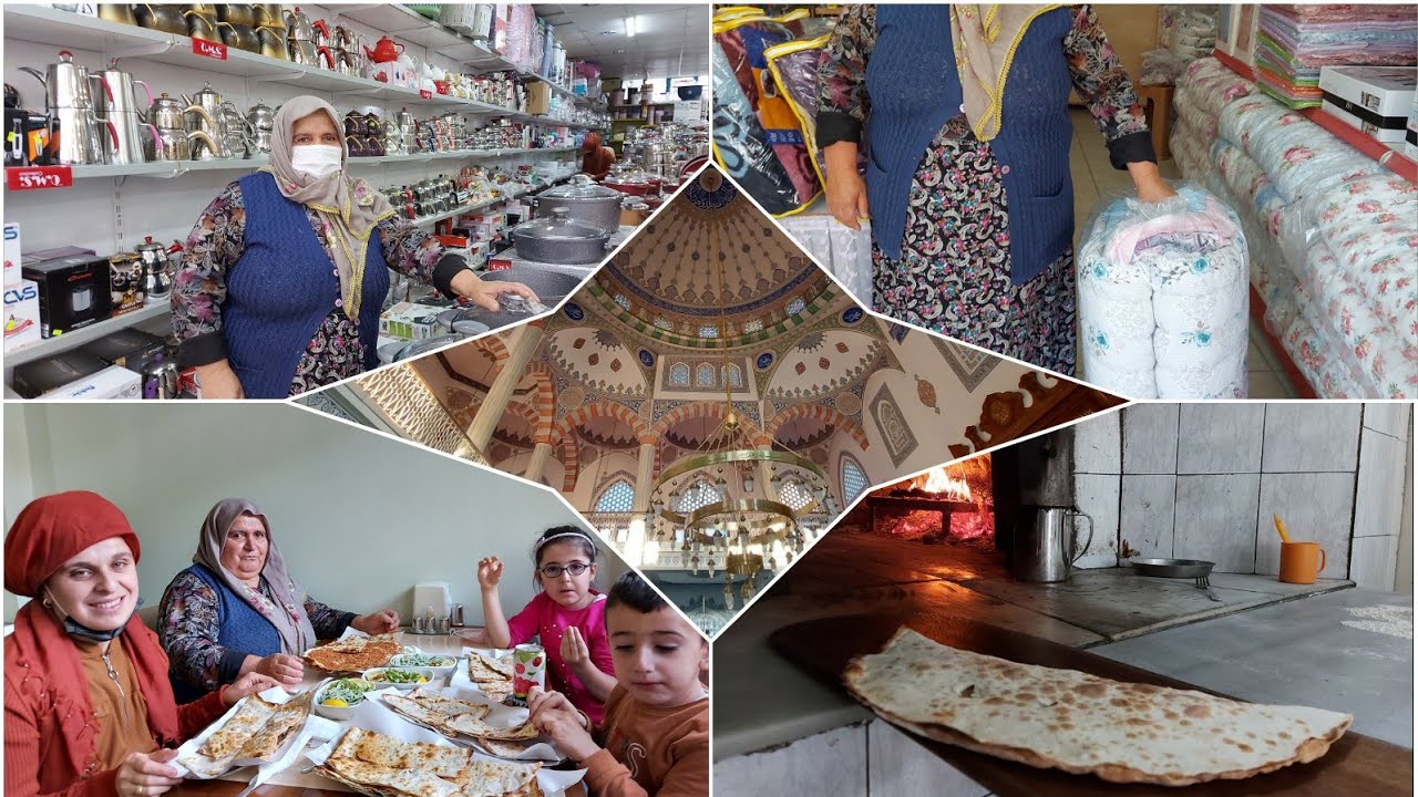 Alışveriş zamanı yorgan, tencere tava ve öğlen yemeği dolu dolu bir vlog