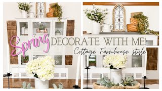 🌿EARLY SPRING DECORATE WITH ME | SPRING KITCHEN DECORATING IDEAS 2022 | COTTAGE FARMHOUSE STYLE