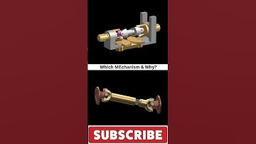 Double Cardan Universal Joint | CV Joint #cad #mechanism #3ddesign #engineers #solidworks #3dvisual