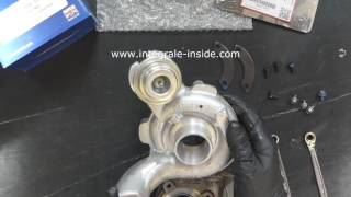 Tuto changement CHRA Turbo GARRETT GT1549S Rebuild Turbochargers réparation Turbocompresseur