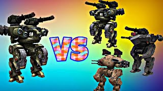 War Robots- 1 Vs 3Natasha Vs Griffin,Leo & Natasha War Robots 2018
