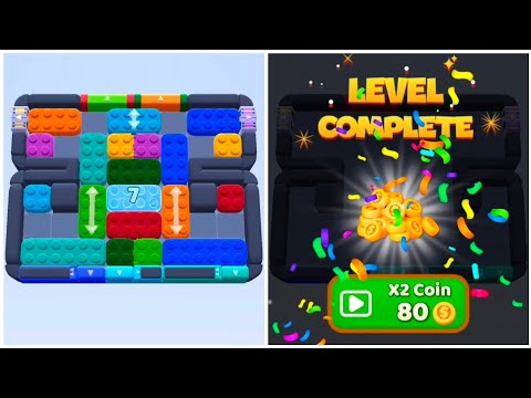 Color block jam Level 617 Walkthrough Solution 