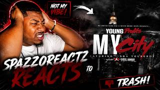 SpazzoReactz Reacts to Young Profits x NBA Youngboy - My City