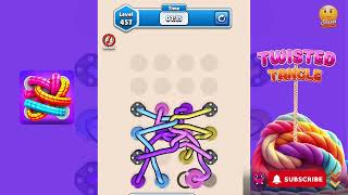 Twisted Tangle - Level 457 - Gameplay walkthrough