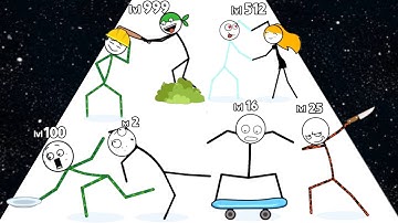 THROUGH THE WALL - Stickman Puzzle Game (All Levels Gameplay Android,iOS)