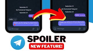 How to Use Telegram Spoiler | New Feature 2023 screenshot 2