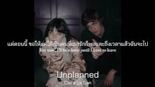 [Thaisub] Clara La San - Unplanned แปลไทย