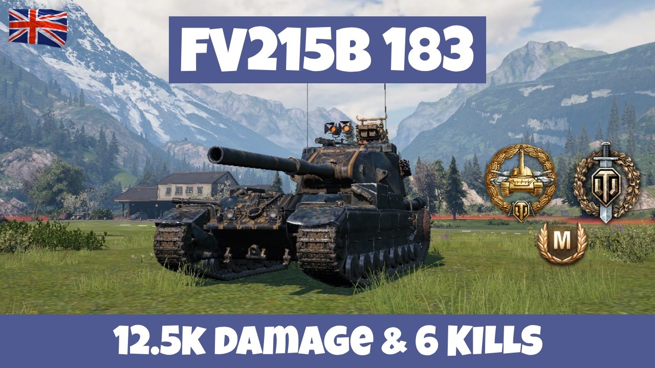 FV215b (183) 💥CRAZY 12.5K DAMAGE & 6 KILLS | World of Tanks