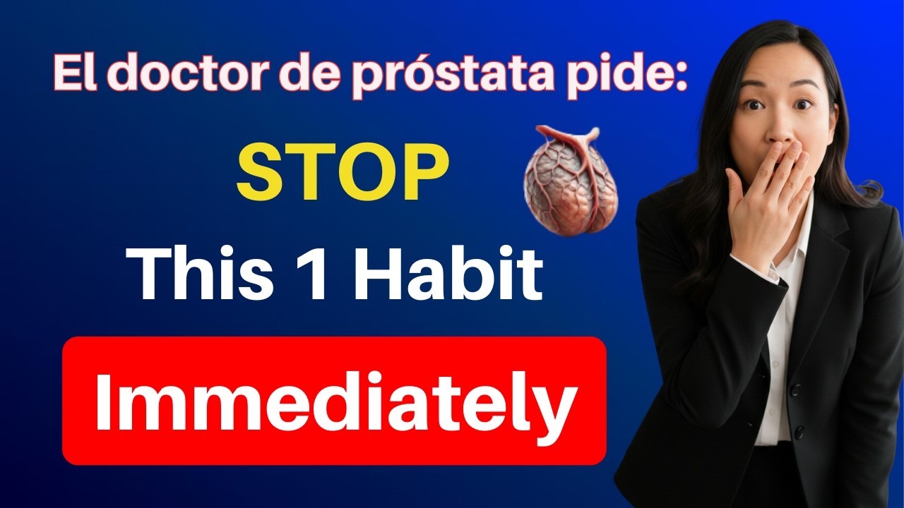¿Más de 60? El hábito que agranda la próstata: ¡déjalo ya! Consejos para mayores.