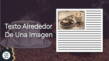 Como colocar texto alrededor  de una imagen con html y css
