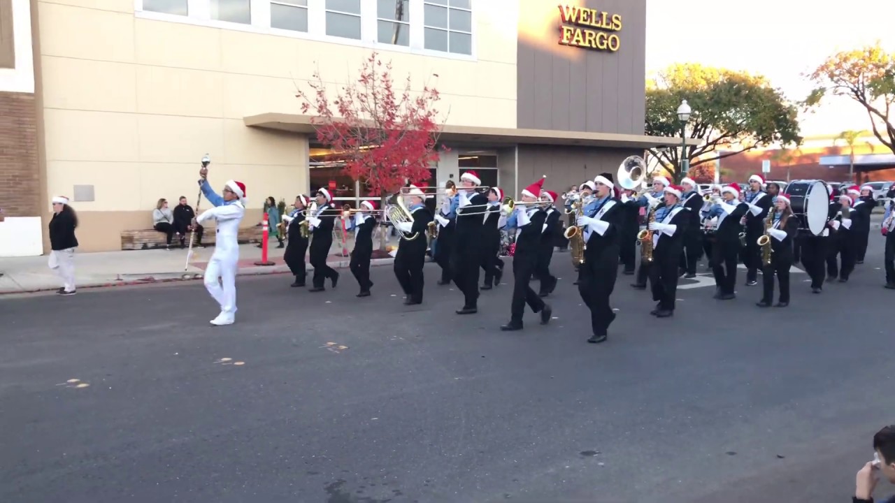 El Capitan High School Band 2019 Merced Christmas Parade YouTube