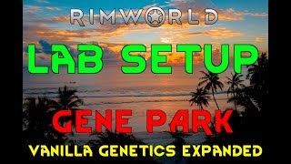LAB SETUP INITIATED Rimworld Vanilla Genetics Expanded 08