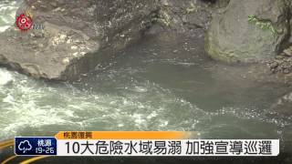 桃園10大危險水域夏日戲水勿前往2014-07-09 TITV 原視新聞