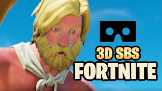 3D VR Video Fortnite DESERT ISLAND FLARE 3D SBS 【VR Box, Google Cardboard】 screenshot 5