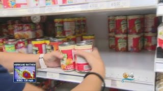 Hurricane Supplies Flying Off Shelves In Hollywood