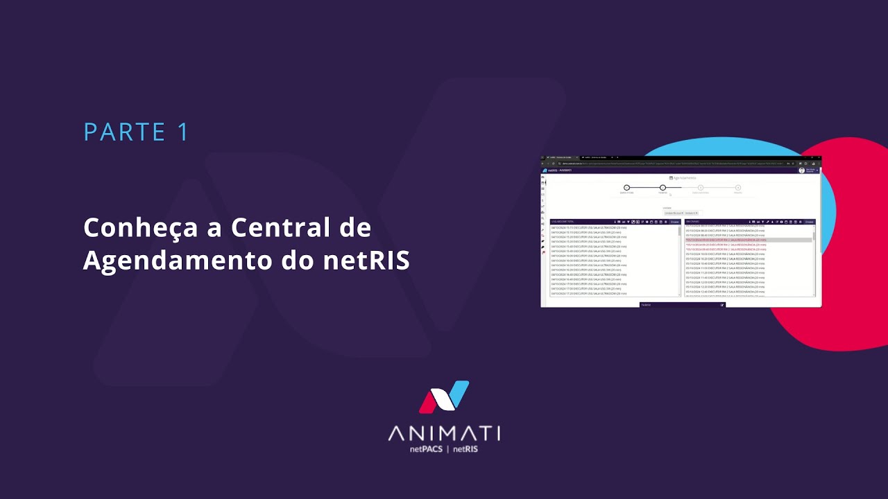 Central de Agendamento netRIS para clínicas de imagem