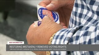 Some Virginians mistakenly taken off voter rolls