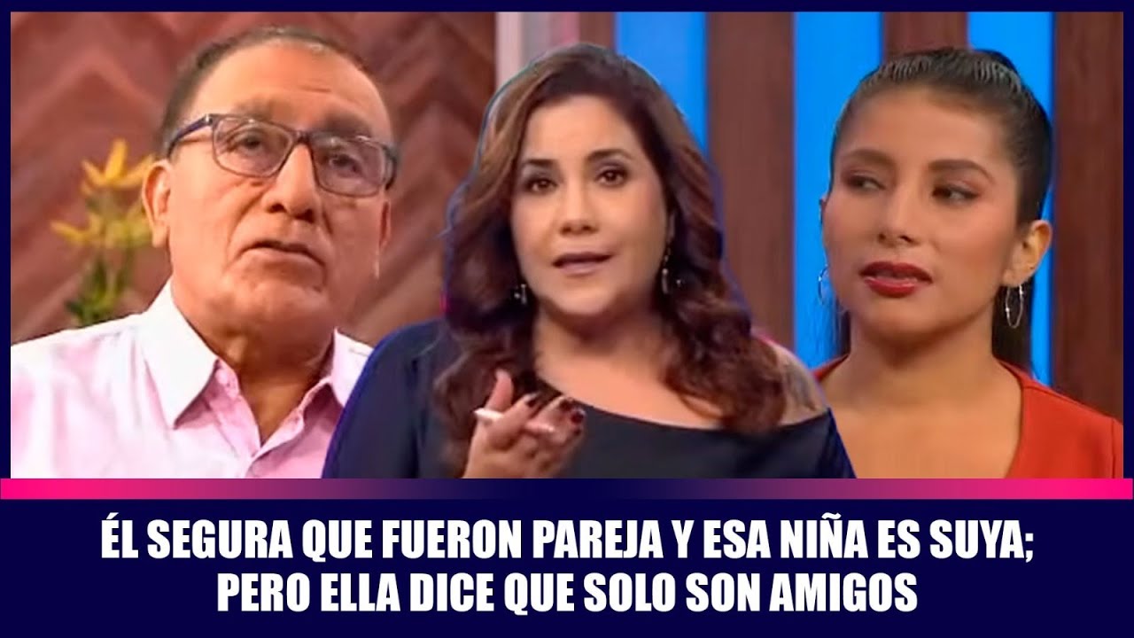 Él segura que fueron pareja y esa niña es suya; pero ella dice que solo son amigos | Andrea