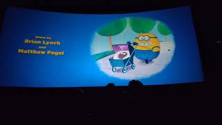 Minions Rise of Gru Crowd reaction end credits.