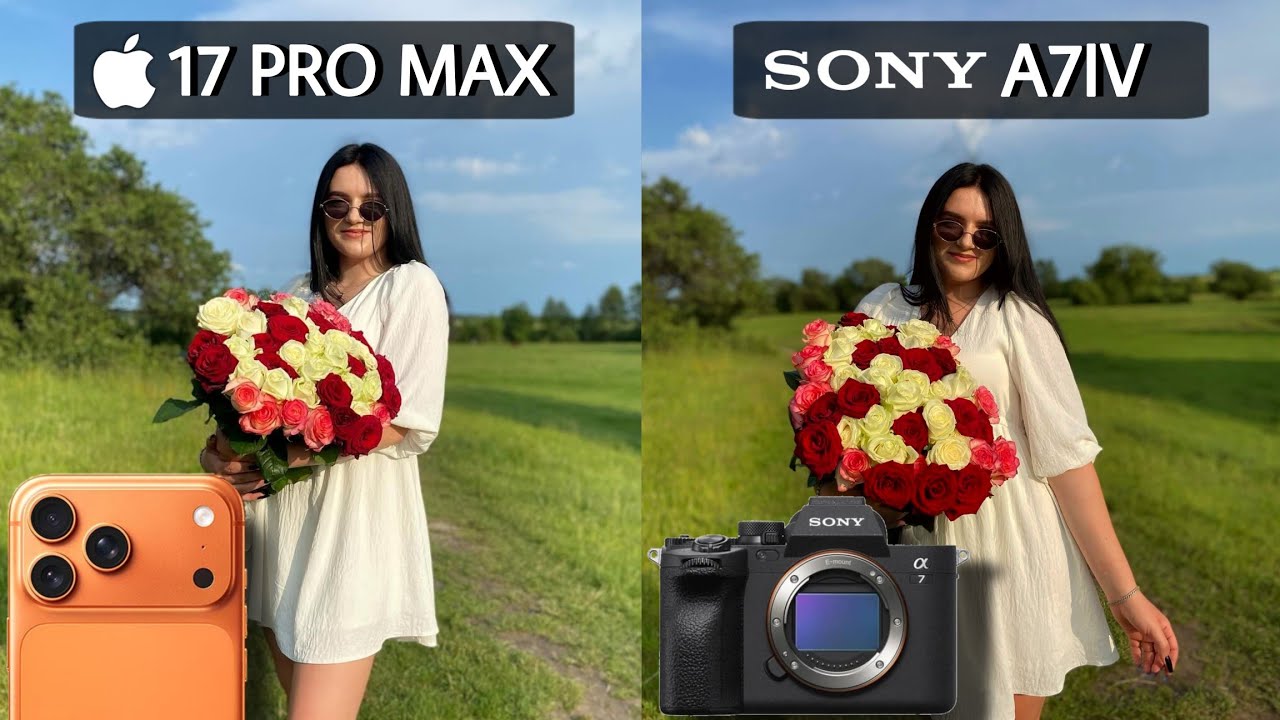 Сравнение тестов камер iPhone 17 Pro Max и Sony A7IV